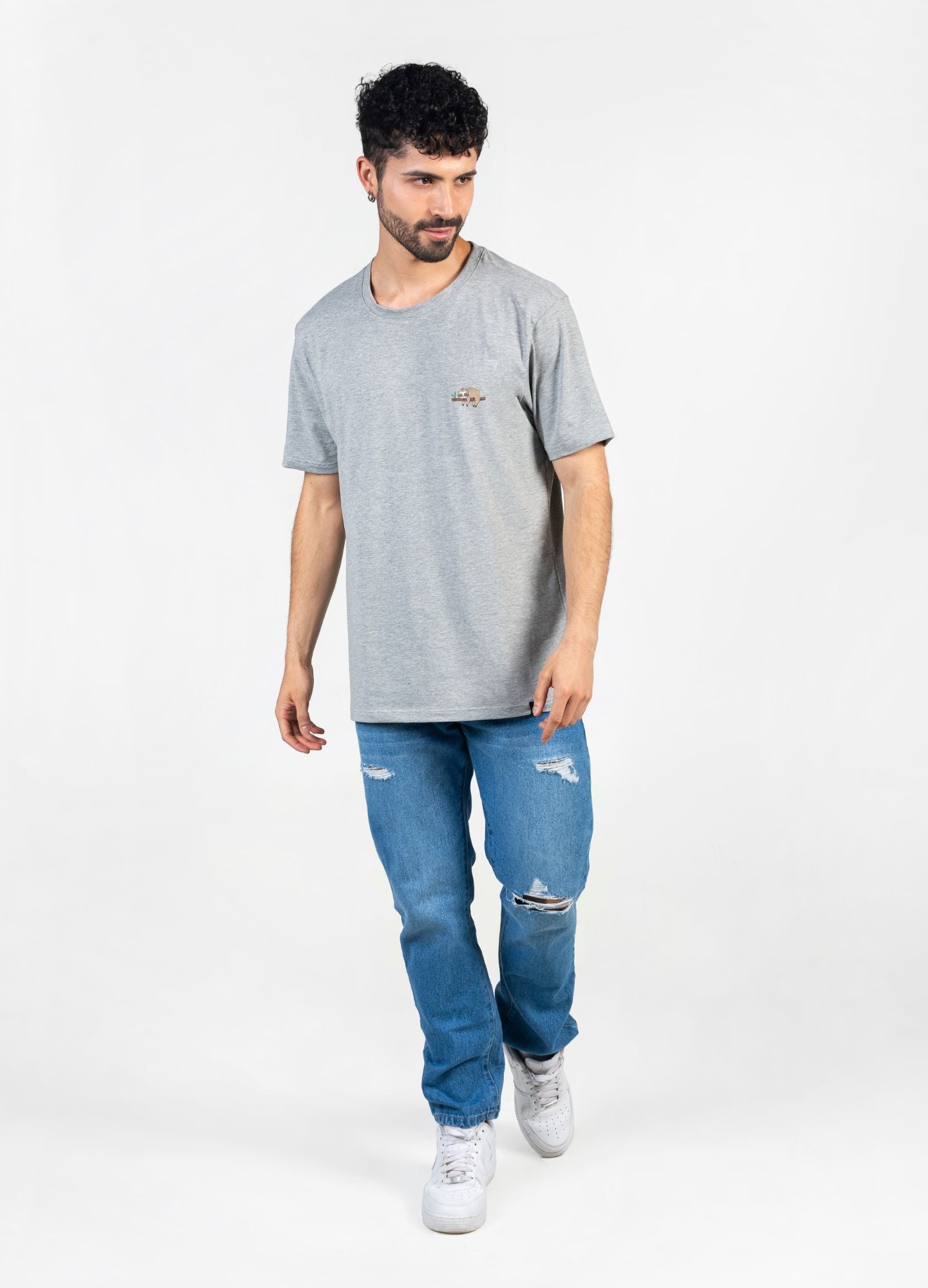 BASIC T-SHIRT OVERSIZE / GRIS - CIAMPINO