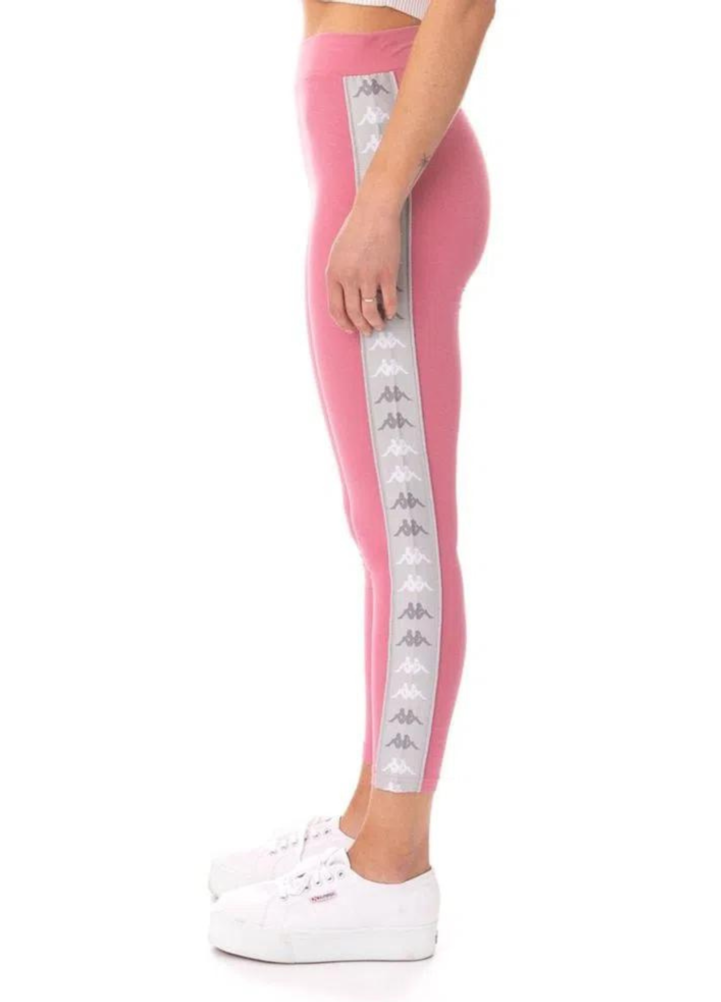 LEGGING 222 ROSA BANDA GRIS - KAPPA