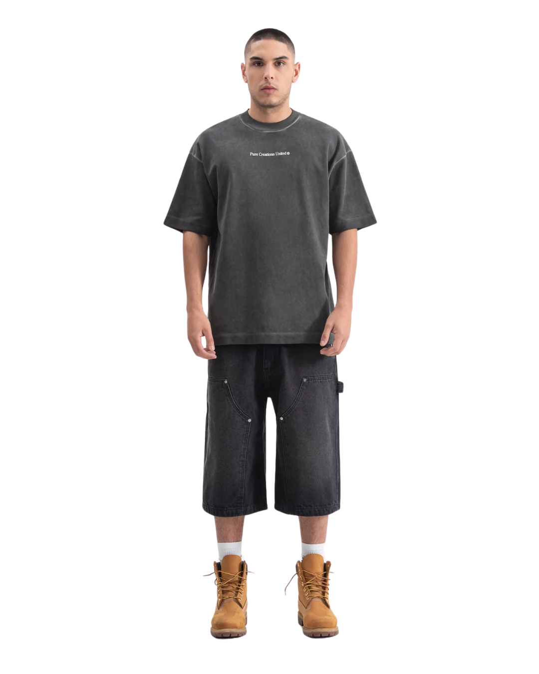 KNOCKOUT BLACK FIGTH T-SHIRT - PURE