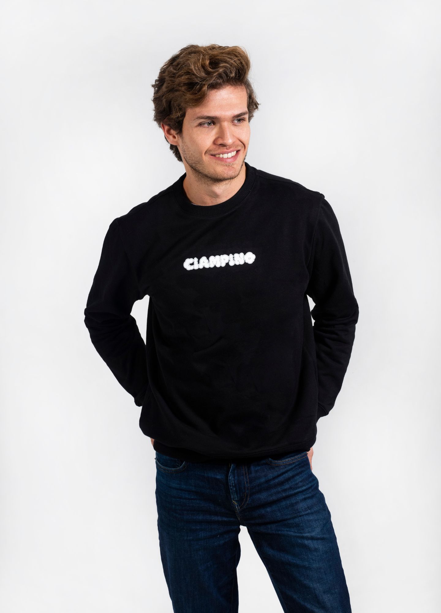 SWEATER UNISEX / NEGRO - CIAMPINO