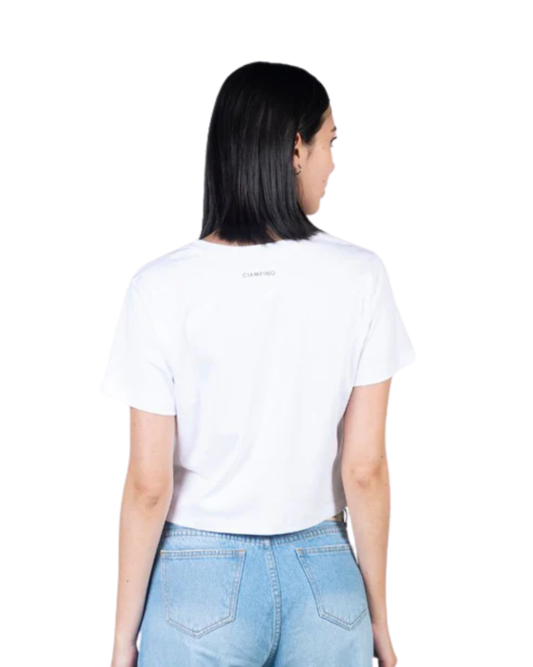 CROPTOP VOLCANO BLANCO - CIAMPINO
