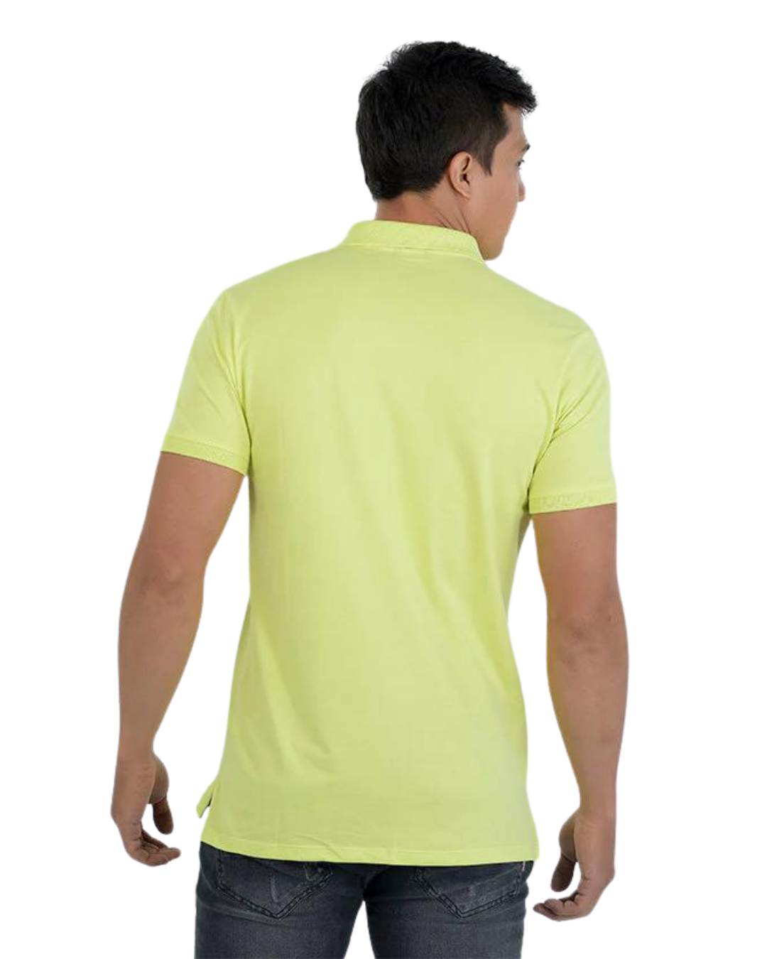 POLO BASICA VERDE FLUORESCENTE - ROOTT+CO