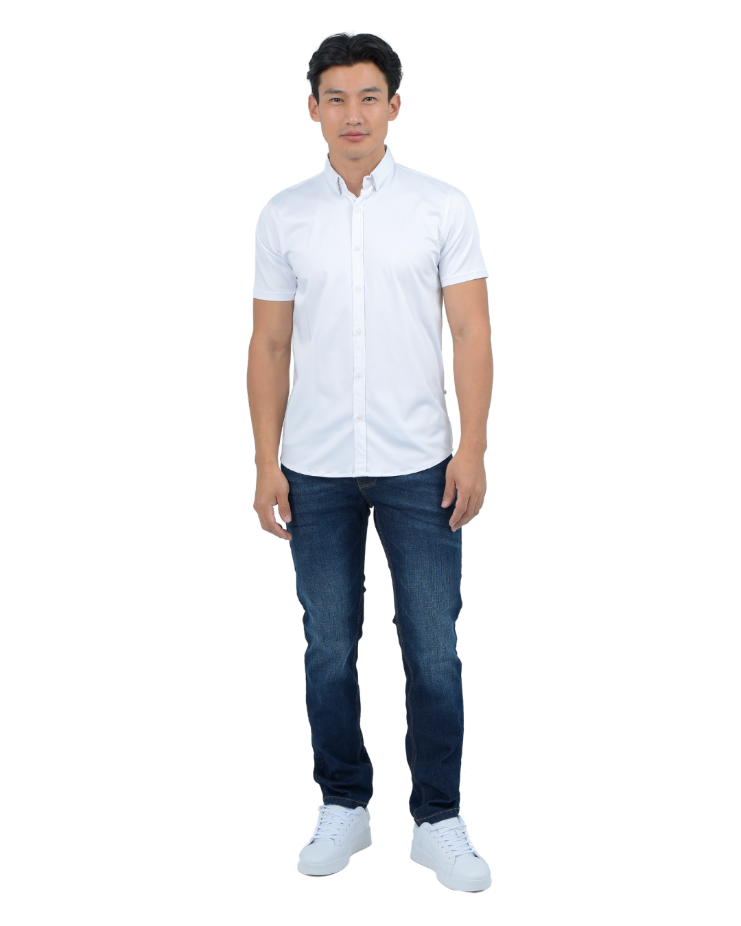 CAMISA BASICA BLANCA - BLUE INC