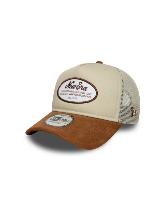 NEW ERA Oval Patch Beige- NEW ERA 940AF