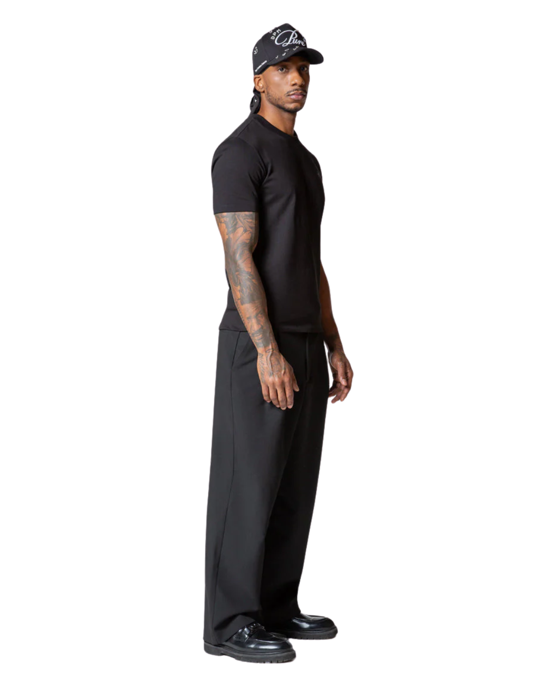 DOPAMINE BLACK SLIM T-SHIRT