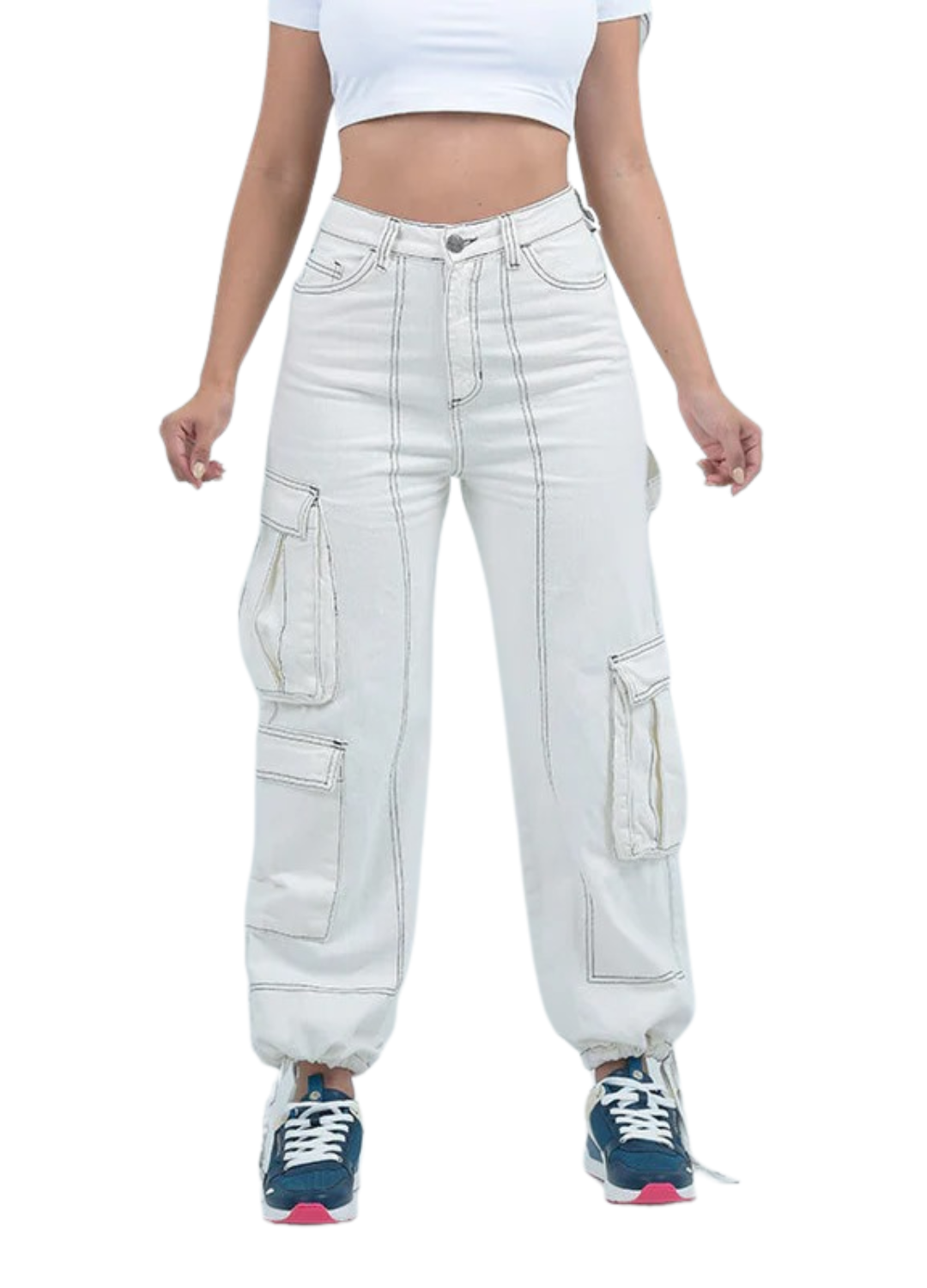 JEANS CARGO MUJER - ROOTT+CO