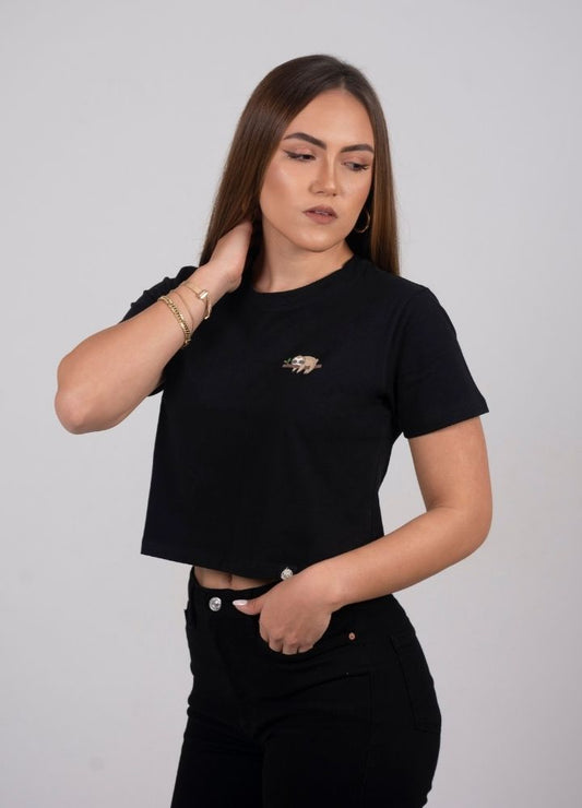 CROPTOP NEGRO - CIAMPINO