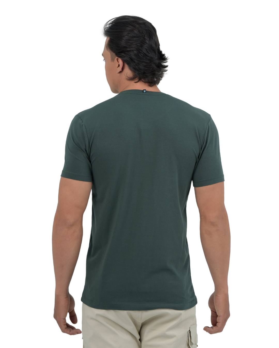 CAMISETA BASICA VERDE - BLUE INC