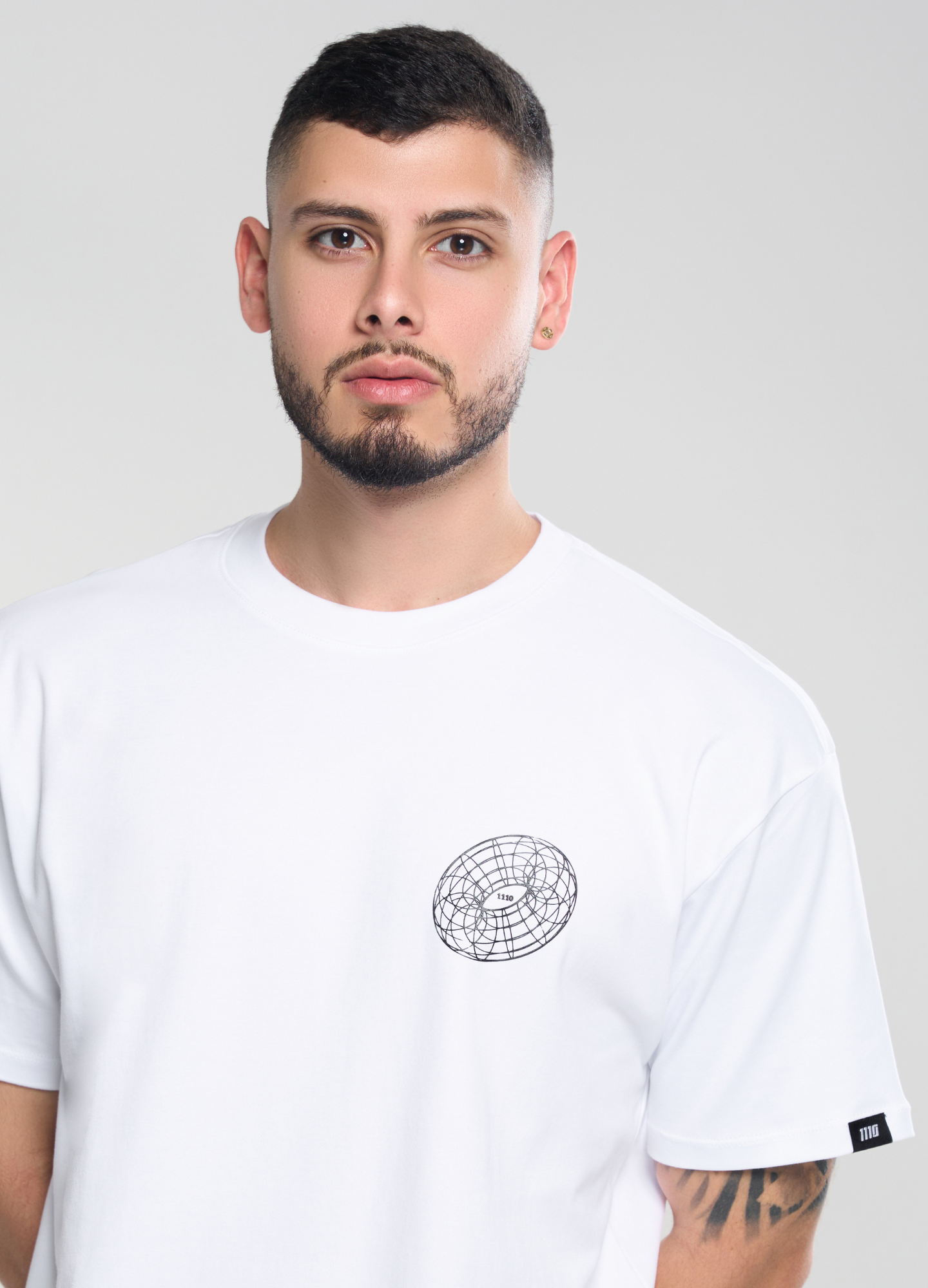 1110 THEORY T-SHIRT / BLANC - ONCE DIEZ