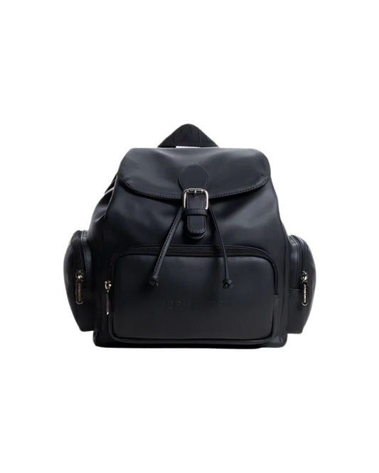 BLACK FLAP BACKPACK