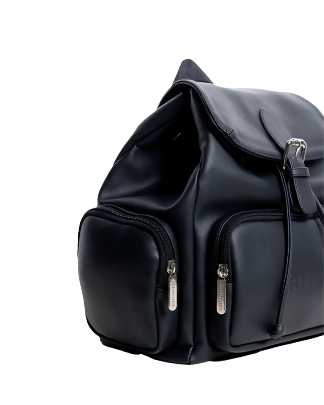 BLACK FLAP BACKPACK