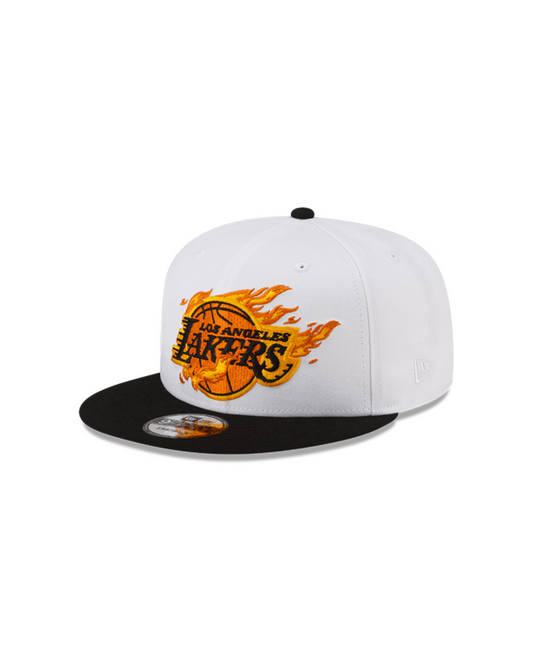 LAKERS Optic White Hot Streak  - NEW ERA 950