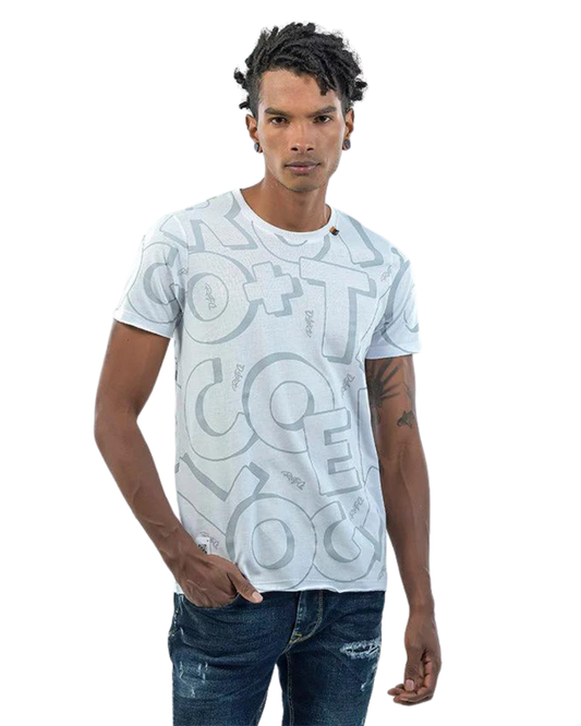 CAMISETA WHITE WATERMARK- ROOTT+CO