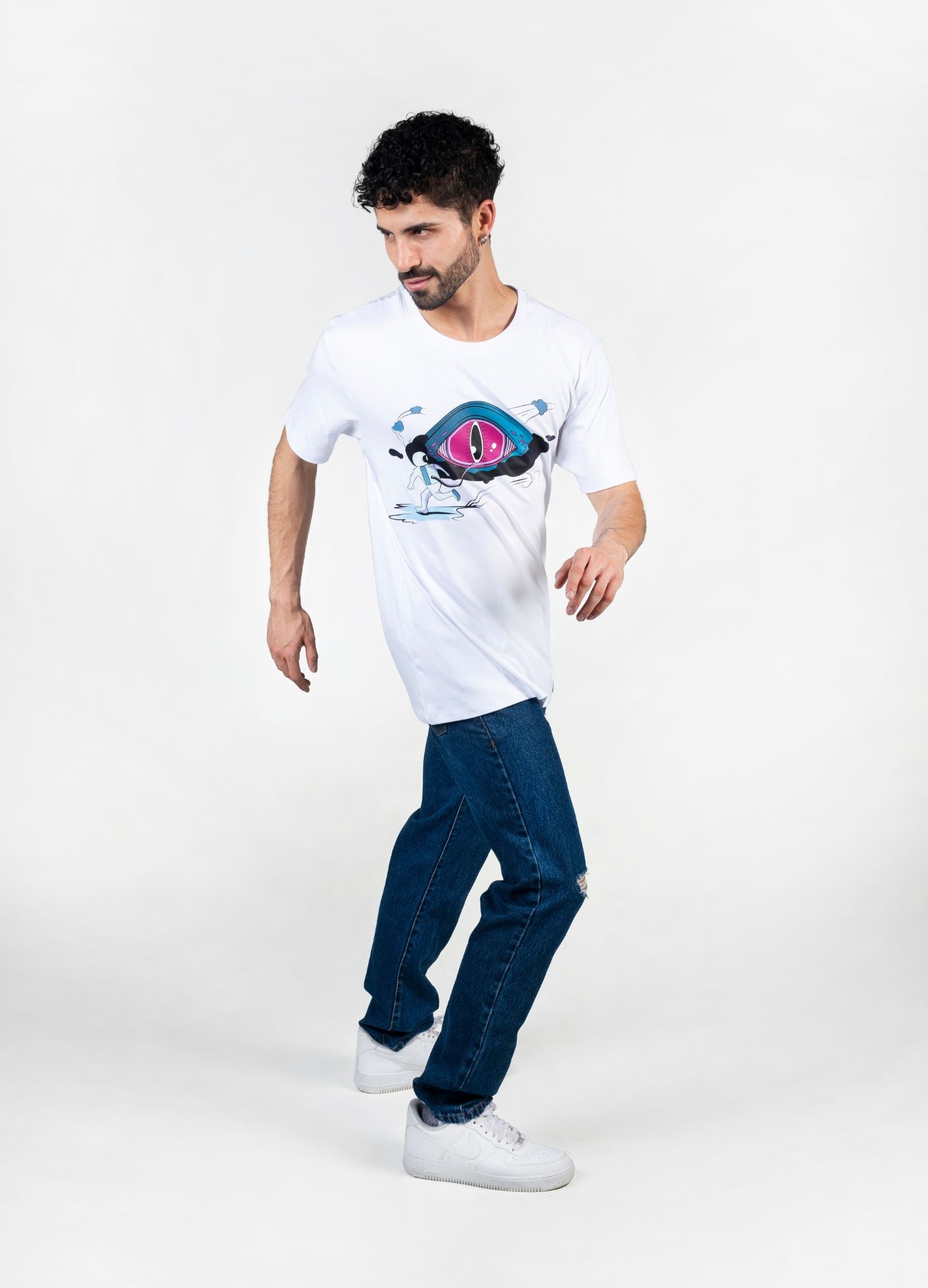 DISTOPIA T-SHIRT / BLANCO - CIAMPINO