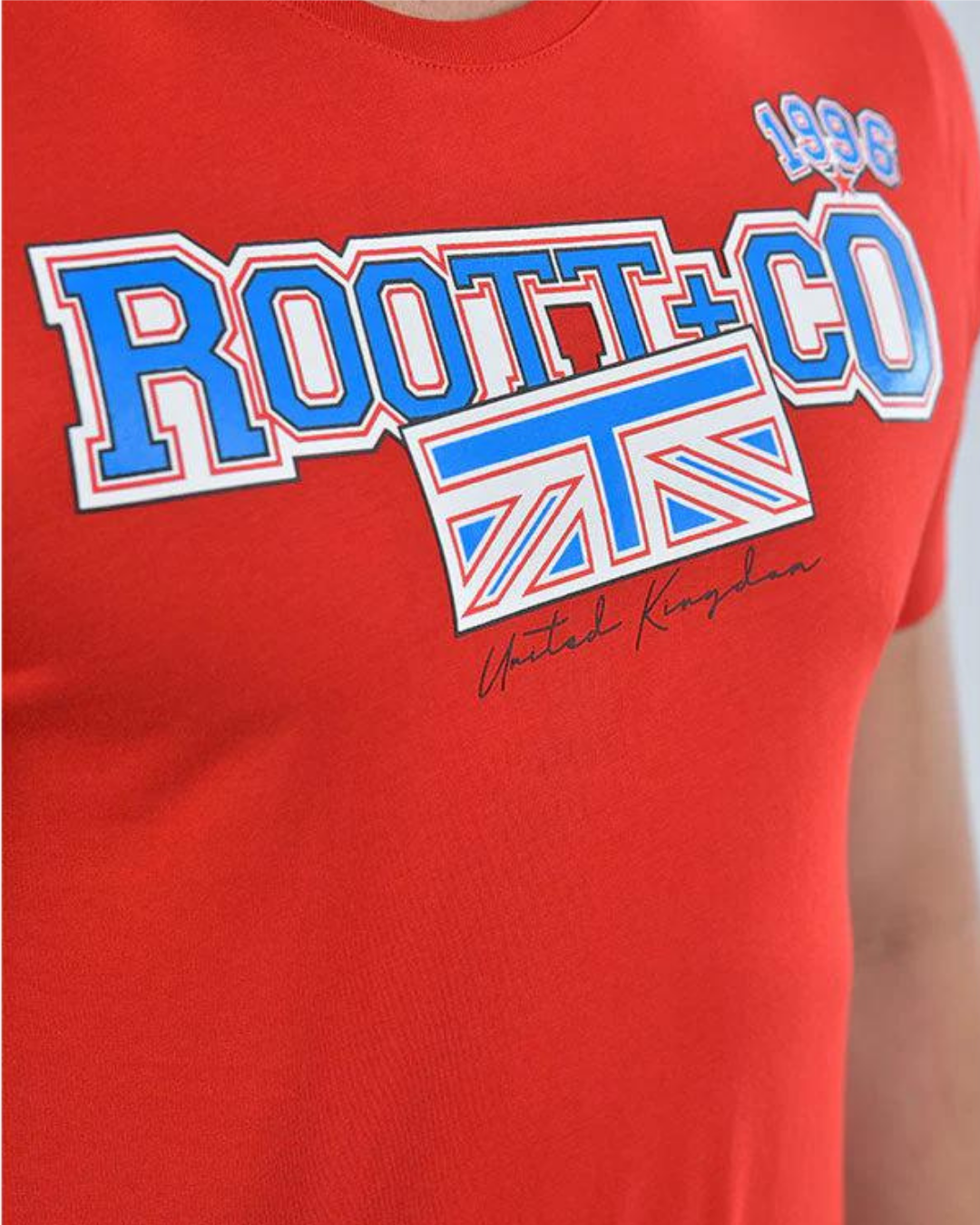 CAMISETA DENIM EXPERT ROJA - ROOTT+CO