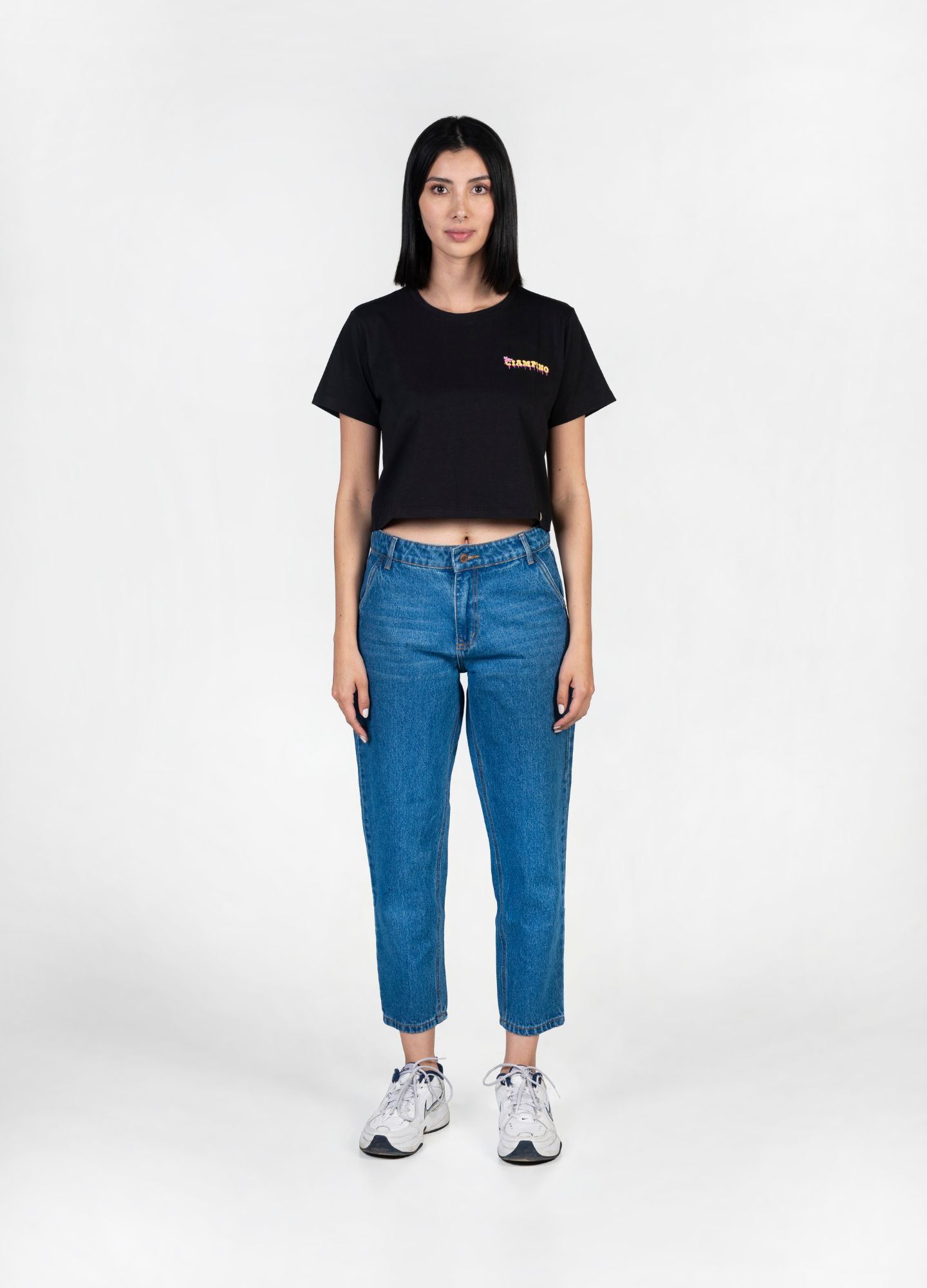 CROPTOP OASIS NEGRO - CIAMPINO