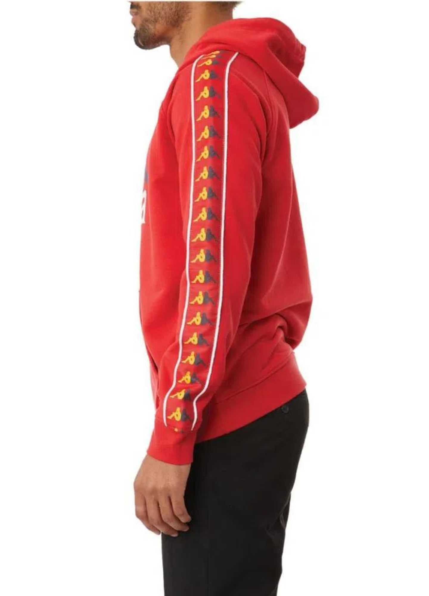 HOODIE 222 BANDA ROJO - KAPPA