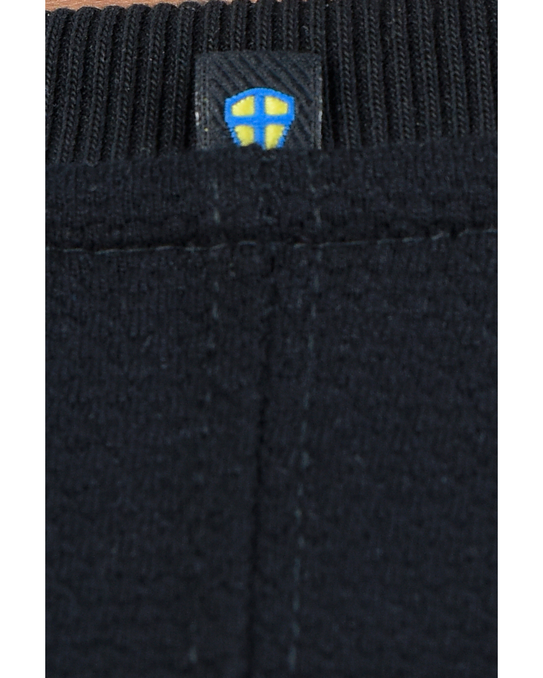 T-SHIRT NEGRA TEXTURED - BLUE INC