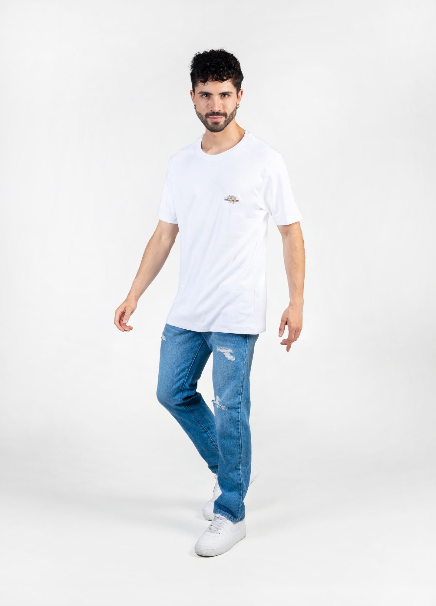 BASIC T-SHIRT OVERSIZE  / BLANCO - CIAMPINO