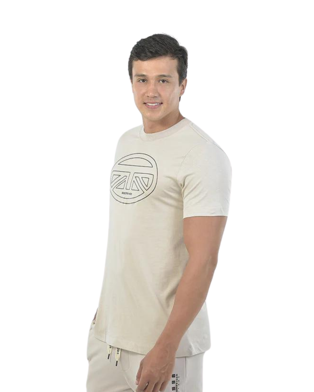 CAMISETA R+C  BEIGE- ROOTT+CO