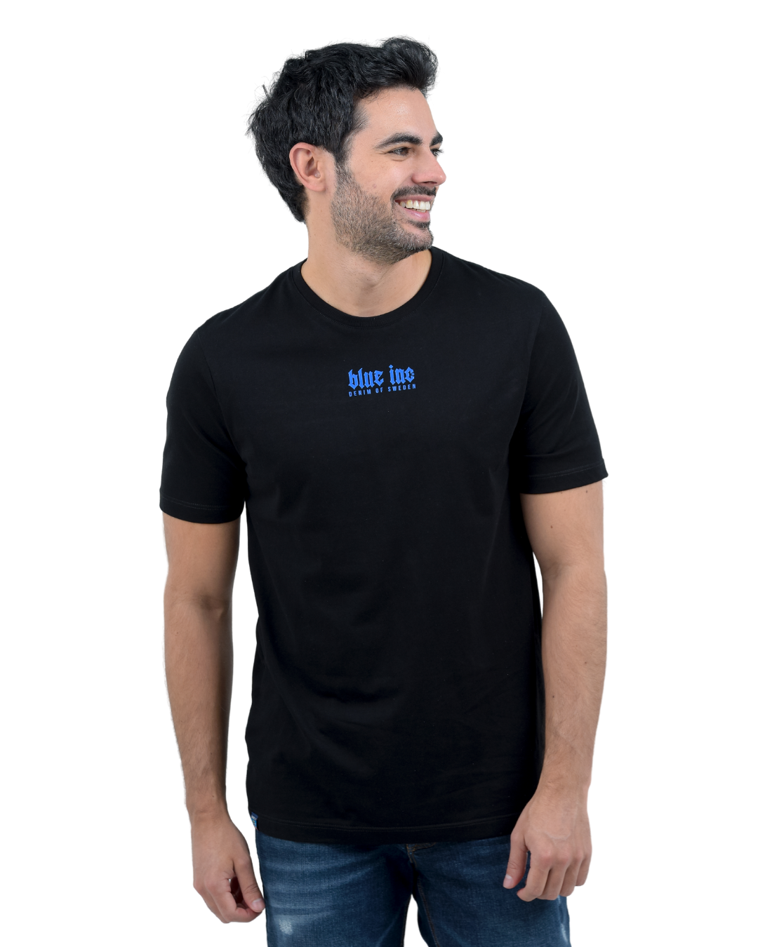 T-SHIRT NEGRA STOCKHOLM 99 - BLUE INC