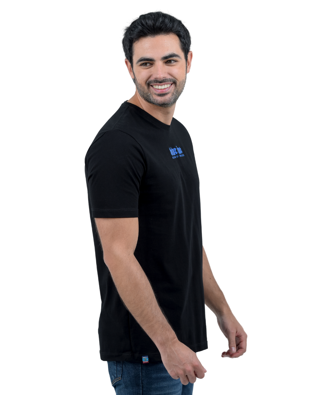 T-SHIRT NEGRA STOCKHOLM 99 - BLUE INC