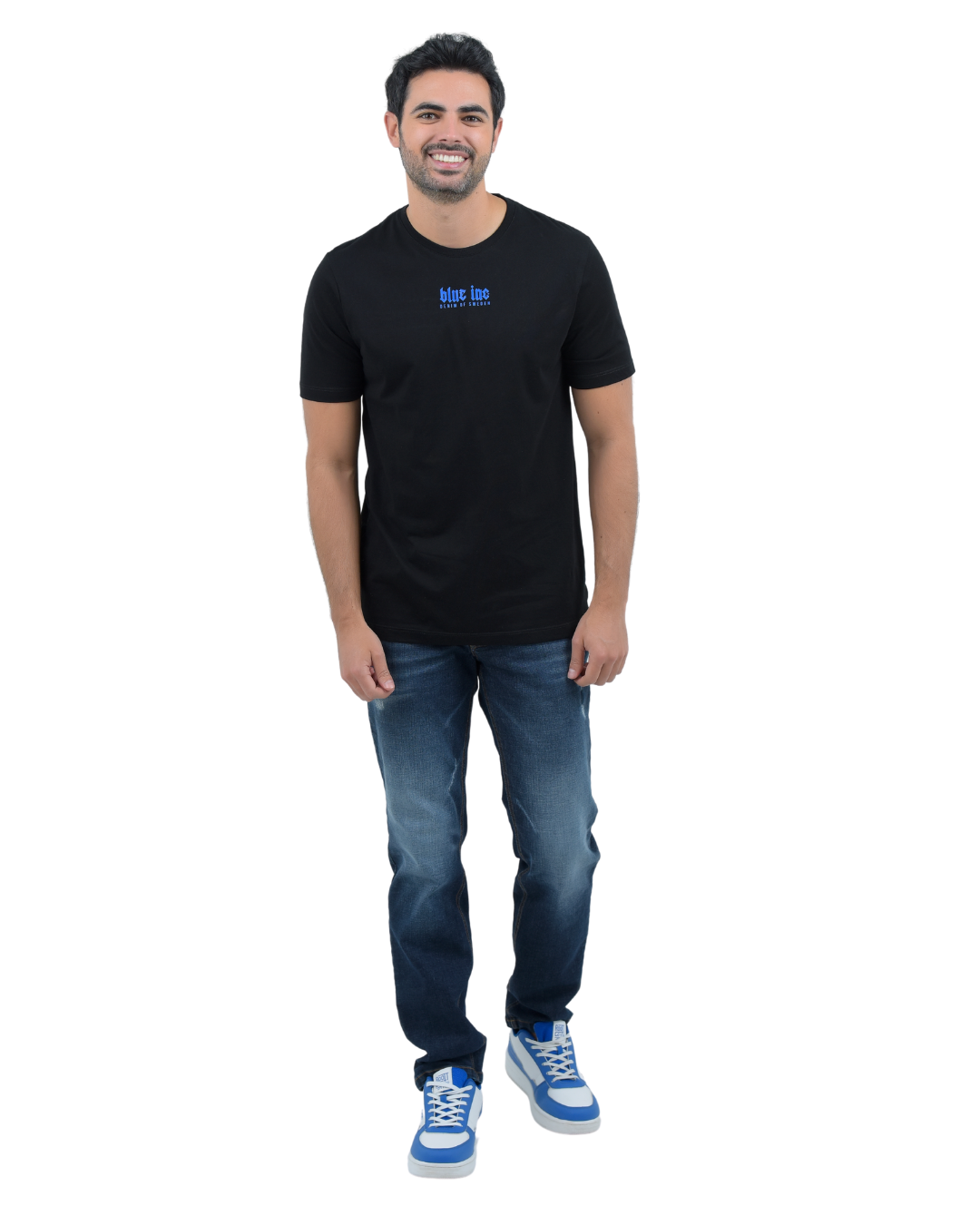 T-SHIRT NEGRA STOCKHOLM 99 - BLUE INC