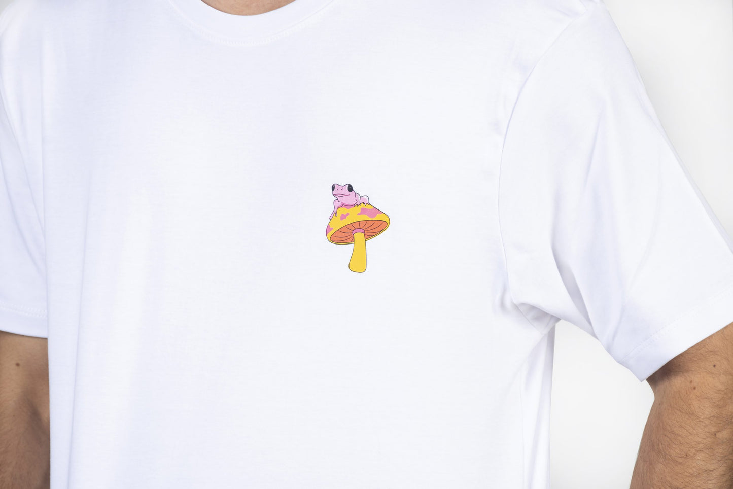 FUNGI T-SHIRT / BLANCO - CIAMPINO