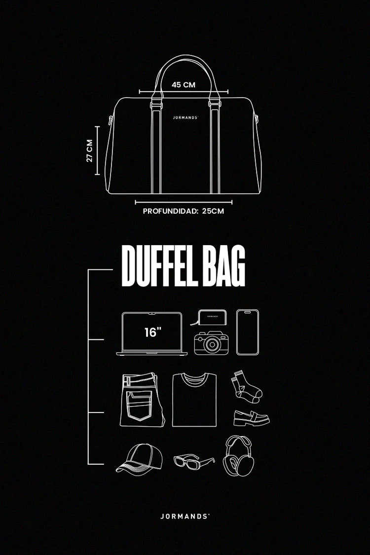 BLACK DUFFEL
