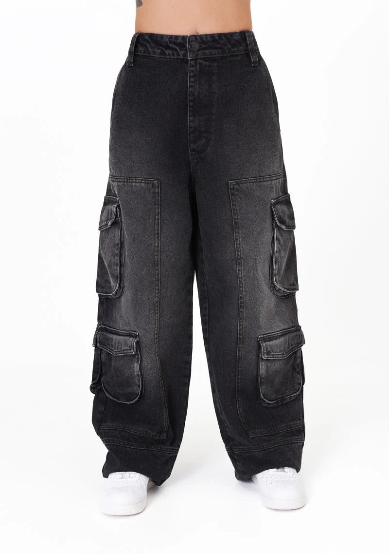 MOTORSPORT CARGO PANTS - PURE