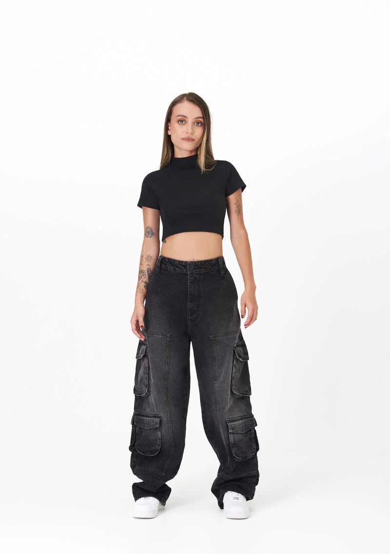 MOTORSPORT CARGO PANTS - PURE