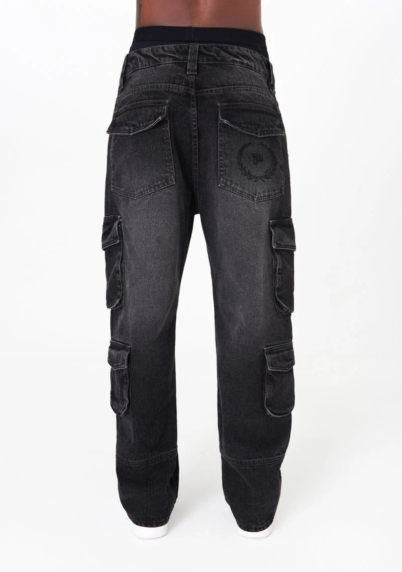 MOTORSPORT CARGO PANTS - PURE