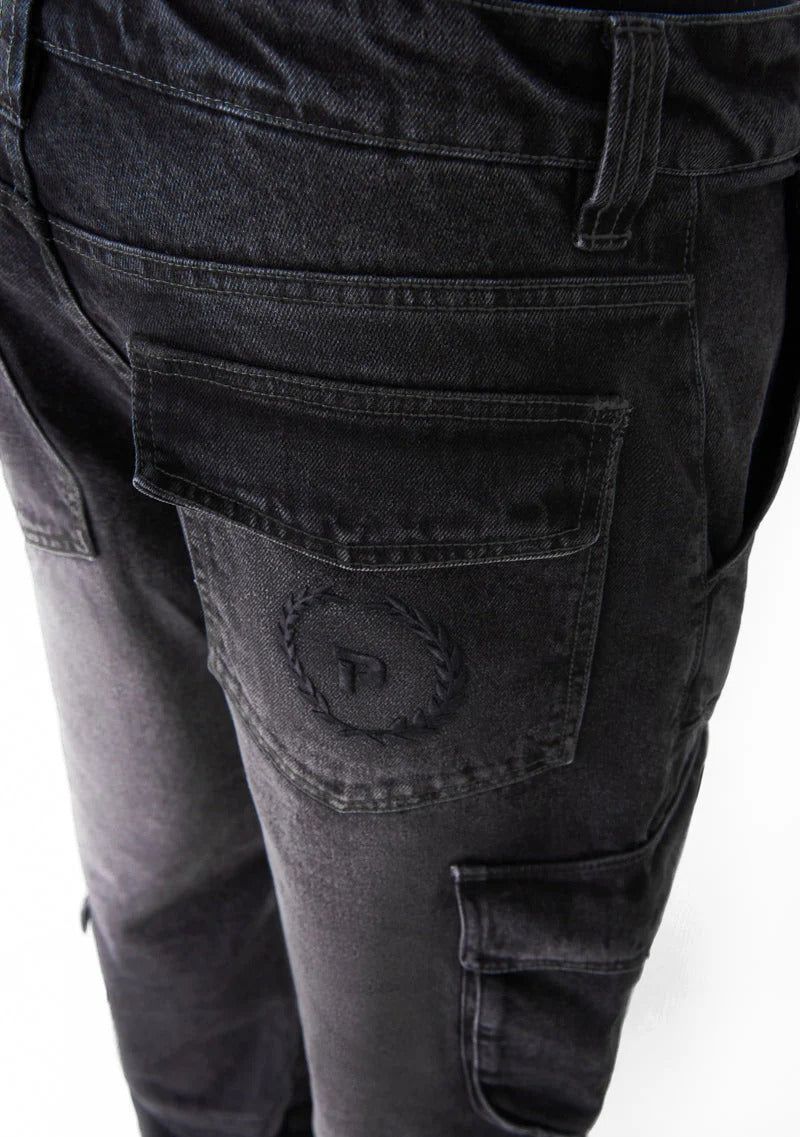 MOTORSPORT CARGO PANTS - PURE