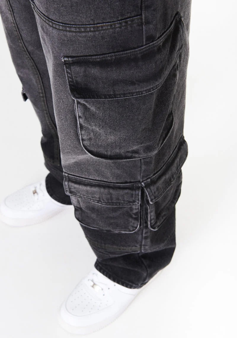 MOTORSPORT CARGO PANTS - PURE