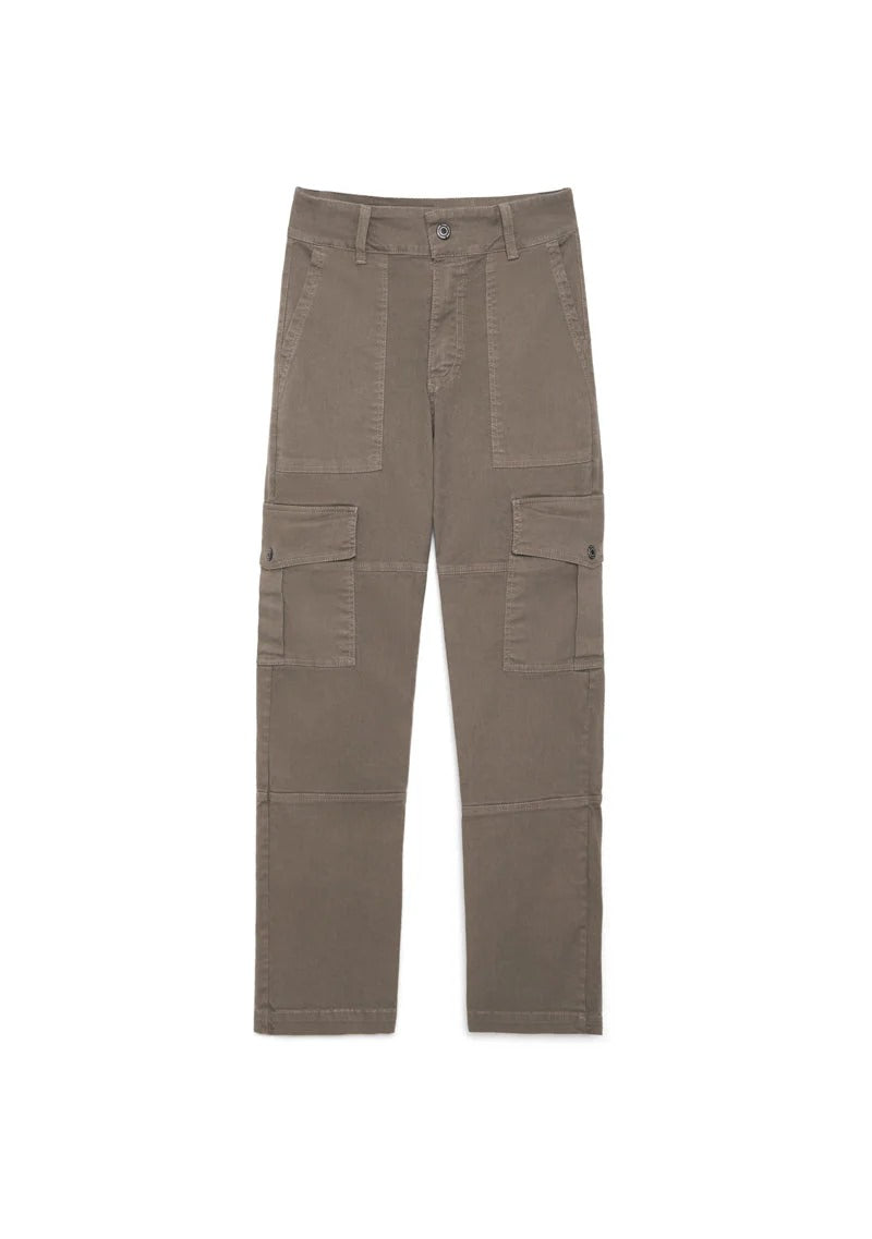 COLLEGE DARK GREEN CARGO PANTS - PURE