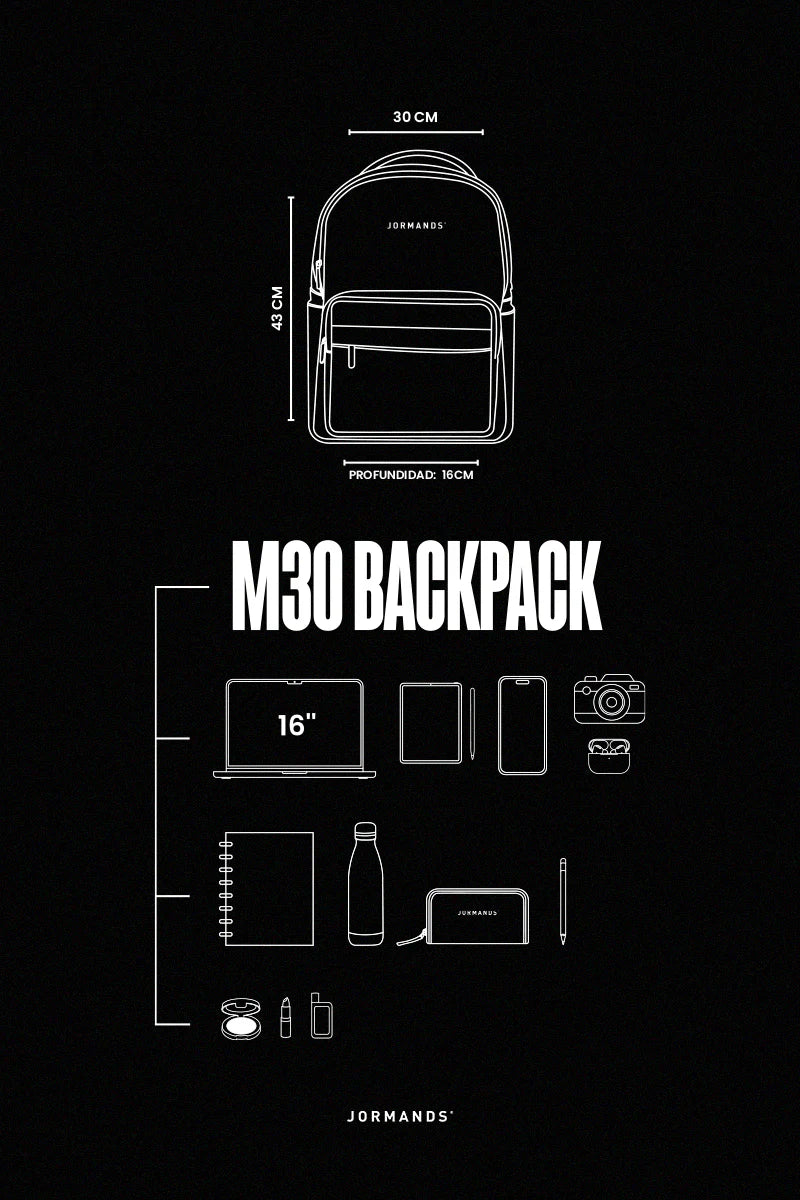 BLACK PREMIUM M30 BACKPACK