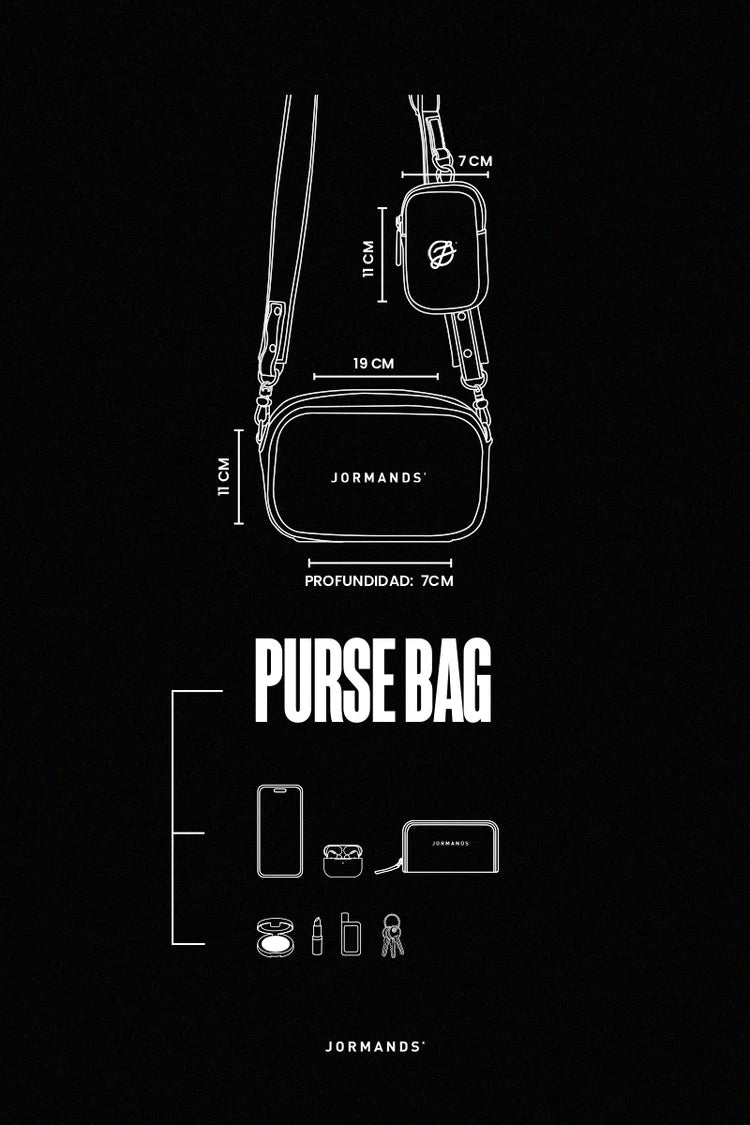 BLACK PURSE BAG