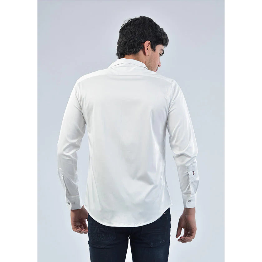 CAMISA MANGA LARGA BLANCA - ROOTT+CO