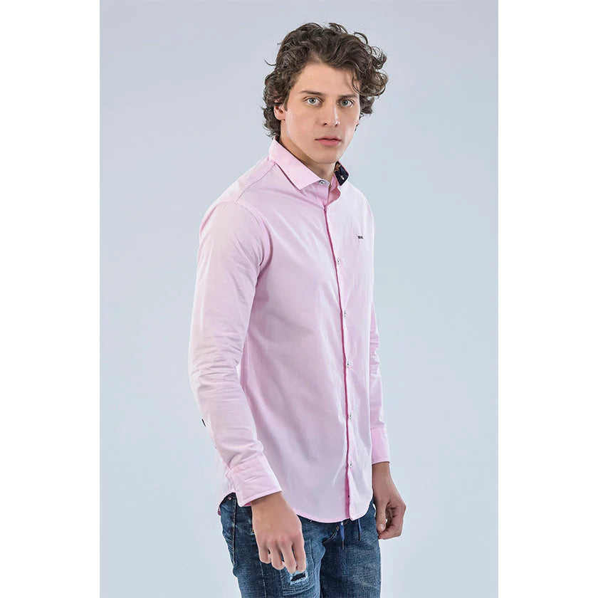 CAMISA MANGA LARGA ROSA- ROOTT+CO