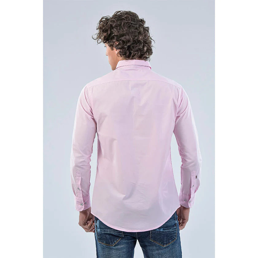 CAMISA MANGA LARGA ROSA- ROOTT+CO