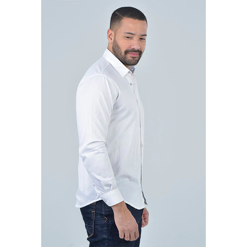 CAMISA MANGA LARGA BLANCA - ROOTT+CO