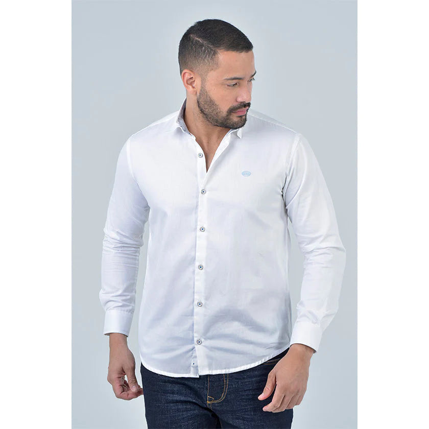 CAMISA MANGA LARGA BLANCA - ROOTT+CO