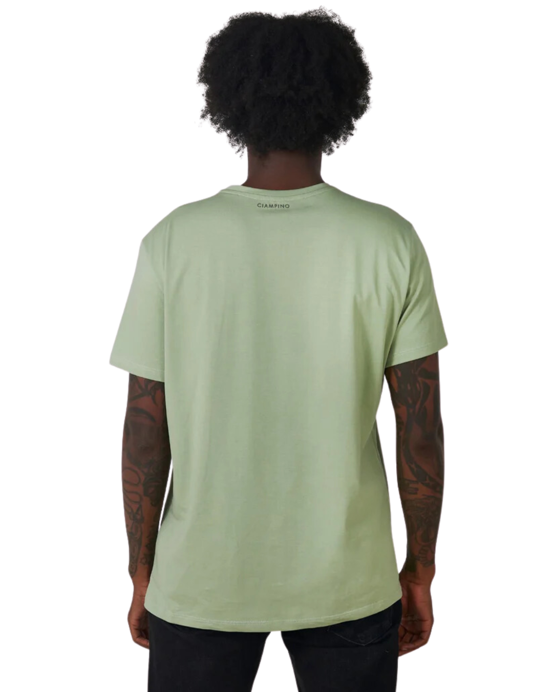 BASIC T-SHIRT / VERDE CLARO - CIAMPINO