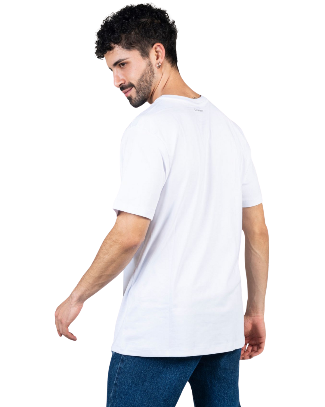BASIC T-SHIRT OVERSIZE  / BLANCO - CIAMPINO