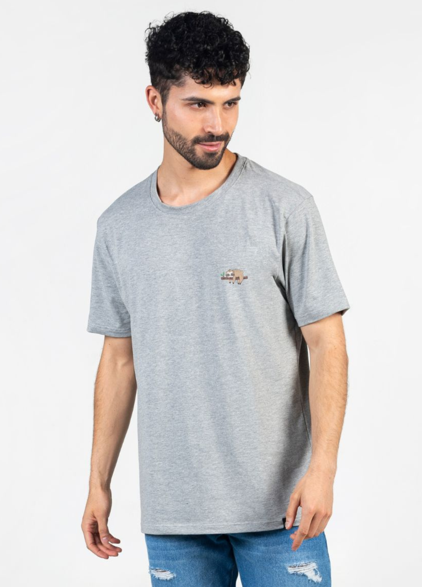 BASIC T-SHIRT OVERSIZE / GRIS - CIAMPINO