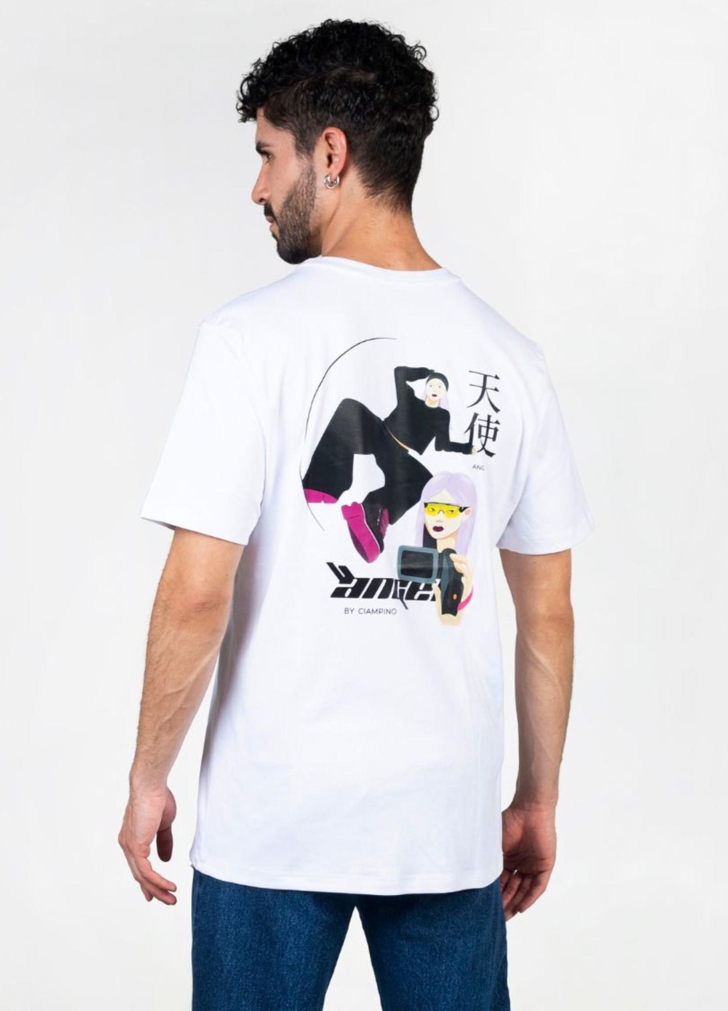 ANGEL T-SHIRT / BLANCO - CIAMPINO