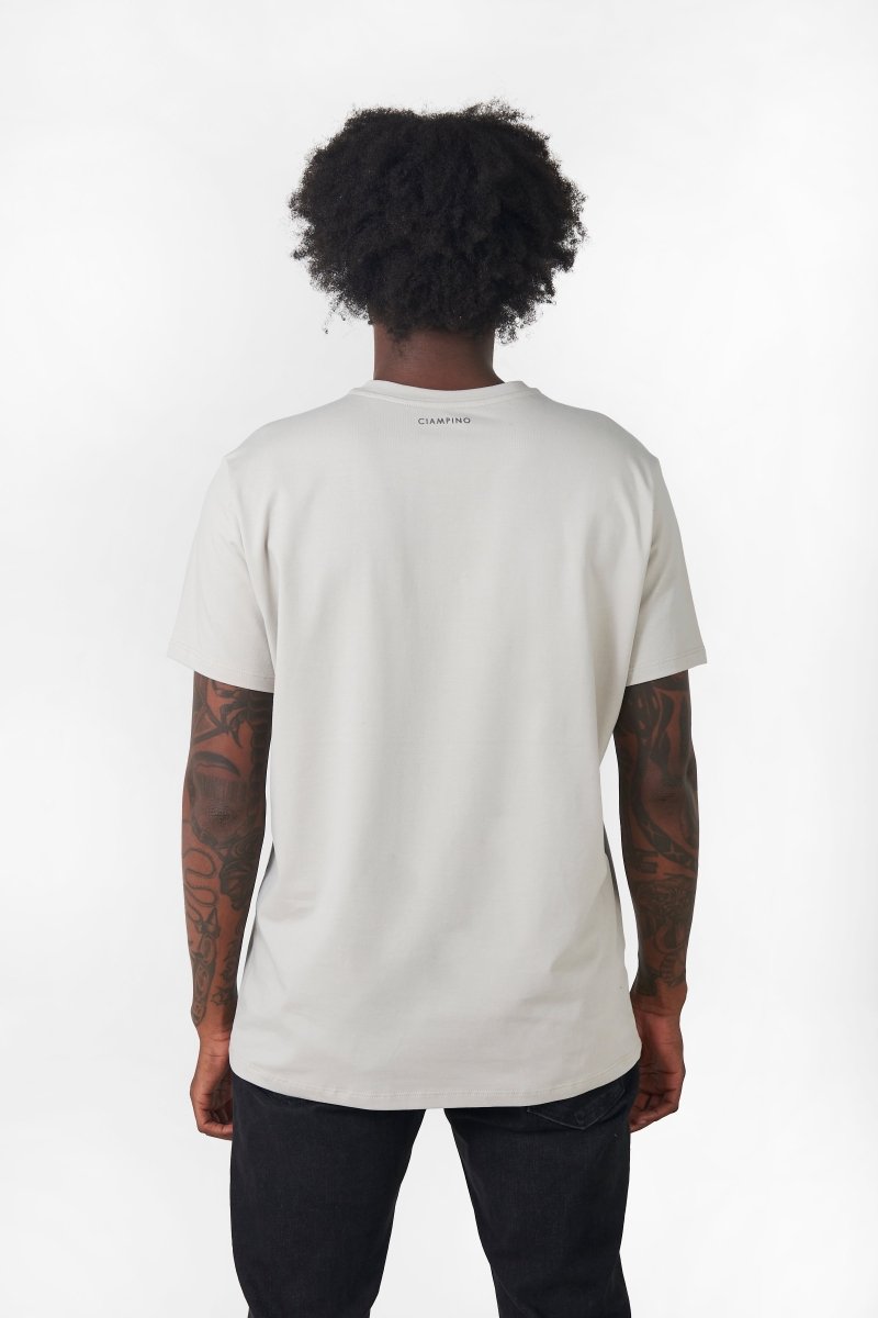 BASIC T-SHIRT / BEIGE - CIAMPINO - iconic brands